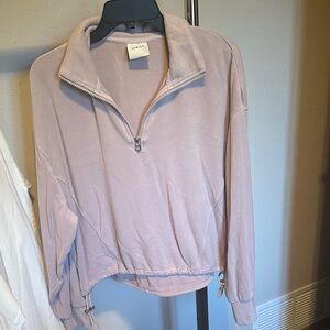 Varley Lavender Quarter Zip